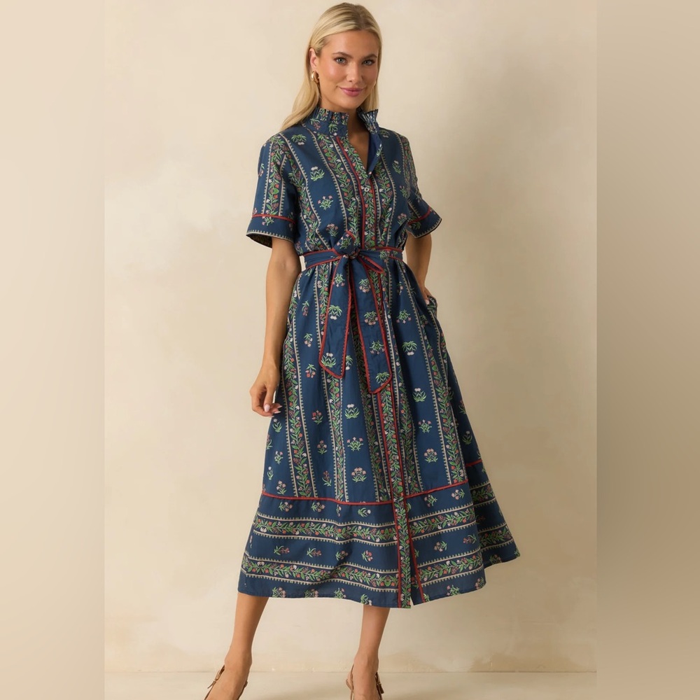 Avara Delphine Short Sleeve Shirt Dress